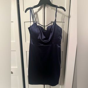 NEVER WORN! Silk Dress (Blue)